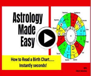Astrology Made Easy - How to Read Birth Chart Instantly