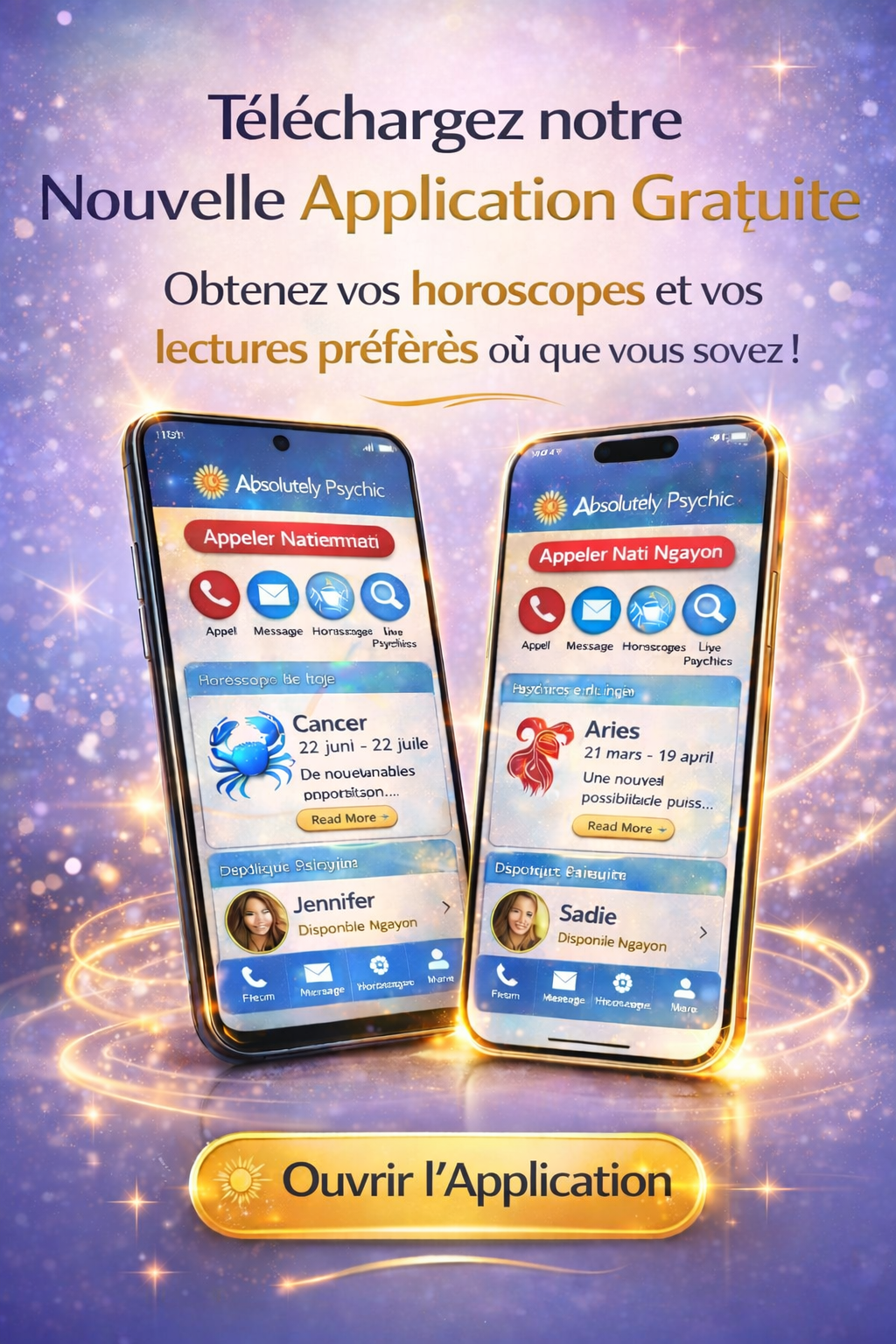 Téléchargez nos nouvelles applications GRATUITES