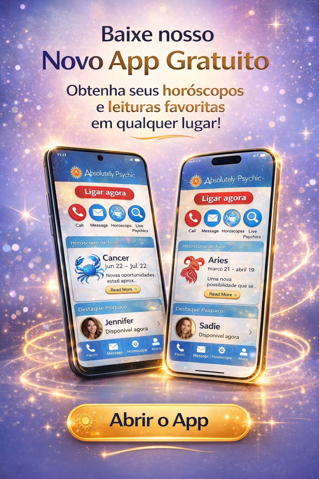 Baixe nossos novos apps GRÁTIS