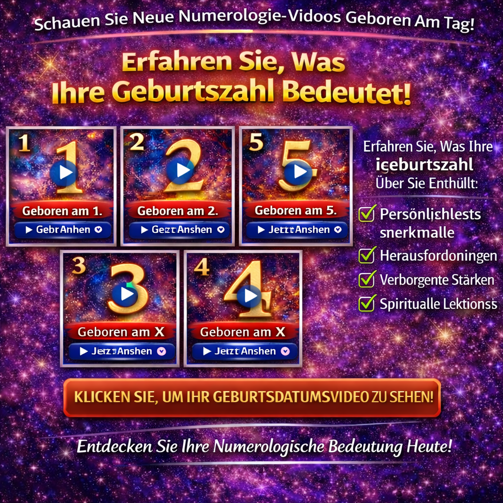 Numerologie: Geboren-am-Tag-Serie