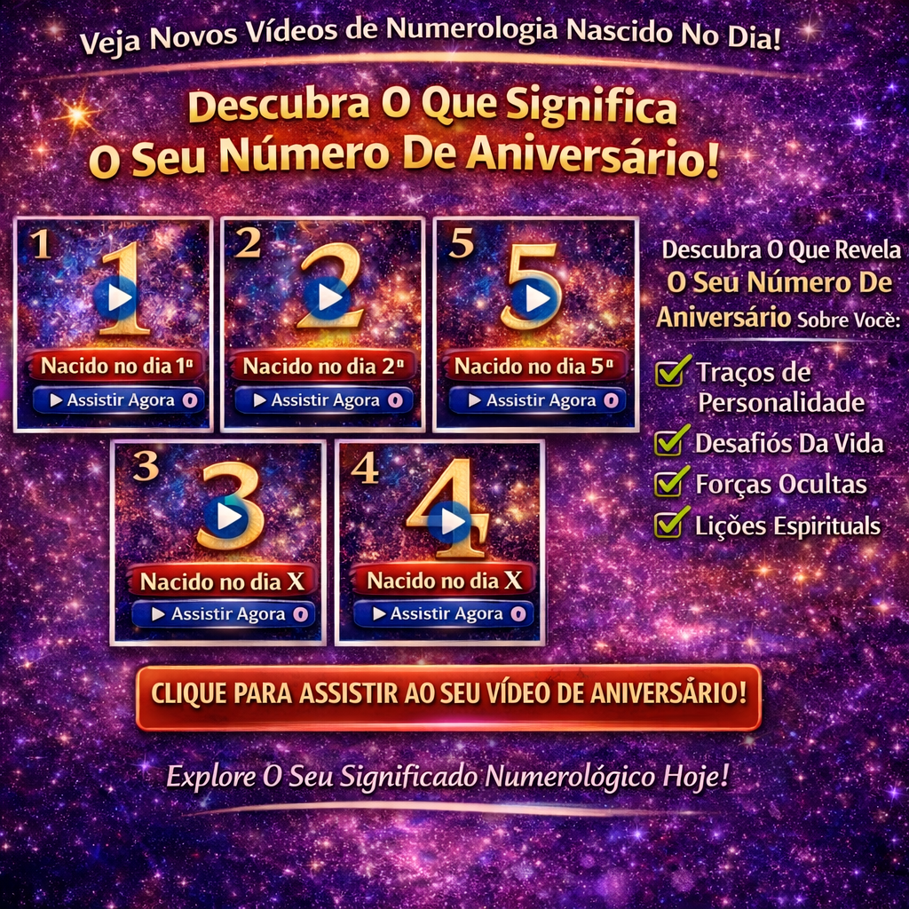 Numerologia: Série Nascido no Dia