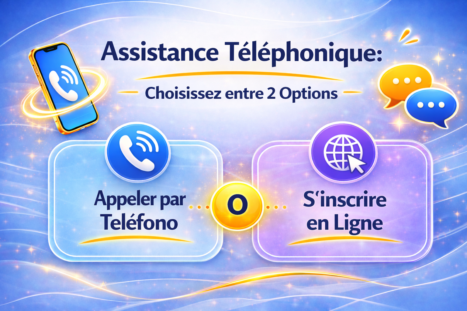 Options de consultation téléphonique : appeler par téléphone ou s’inscrire en ligne