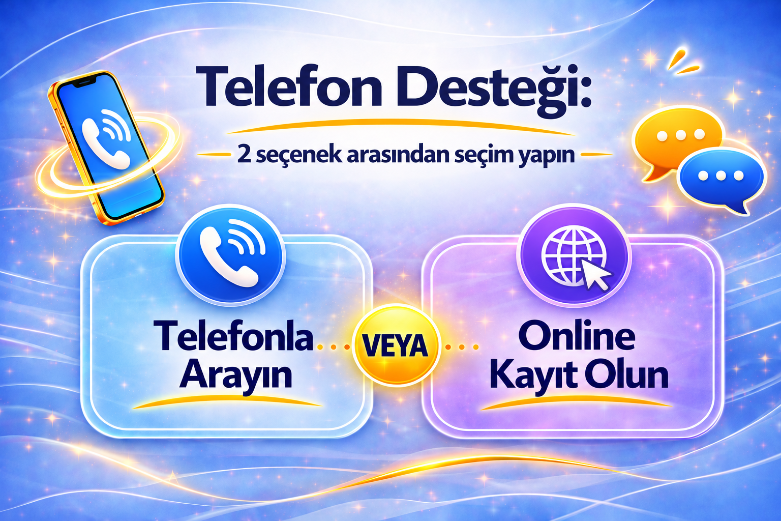 Telefon danışmanlığı seçenekleri